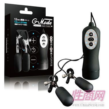 G-Mode ROTOR Nipple Clamps BlackEdition-Ů������ �����A�[�D