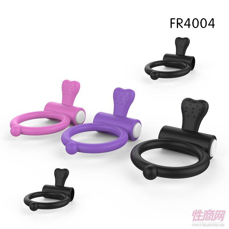 廠家直銷**醫(yī)用硅膠防水情趣男用器具震動鎖精環(huán)調(diào)情外用2