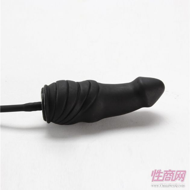 成人用品女用器具后庭玩具黑色充氣陽具同志后庭擴肛器2