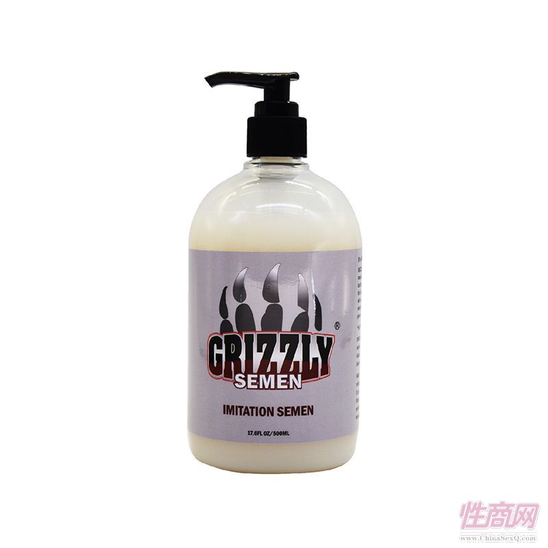 Grizzly棕熊進(jìn)口人體潤(rùn)滑劑仿真精液潤(rùn)滑油男女活塞私處潤(rùn)滑2